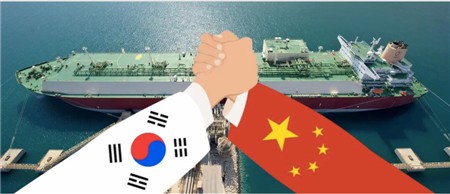 China and South Korea shipbuilding industry "summit battle"!