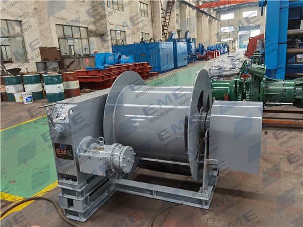 6kN Electric cable winch has been delivered to Ningbo Boda Shipyard.