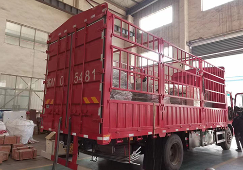 2 sets of 10T hydraulic winch and pump station control sent to Shanghai Salvage Bureau