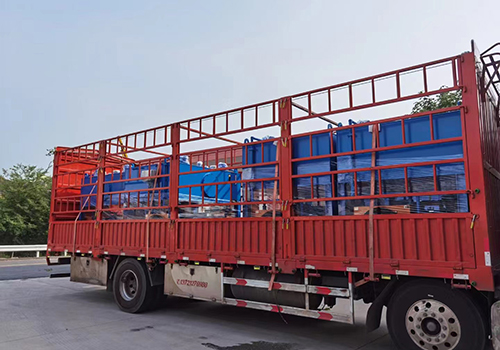 4 sets of hydraulic pump station and control assembly delivered