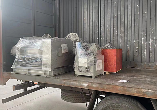 Two sets of 2T electric winches, hydraulic brake and hydraulic clutch, sent to America, ABS ship inspection!