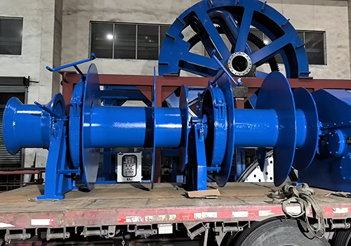 The 73mm147KN ANCHOR WINDLASS&MOORING WINCH is shipped!