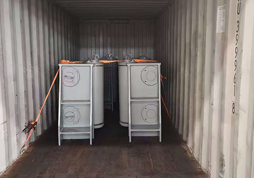 Four roller fairlead shipped