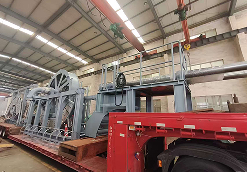 75KN electric hose winch delivered