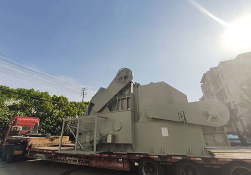150T hydraulic waterfall positioning winch shipped