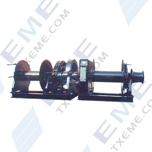 Double shaft type hydraulic combined windlass and mooring winch