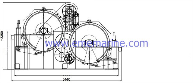 55T Hydraulic double drums towing winch.jpg