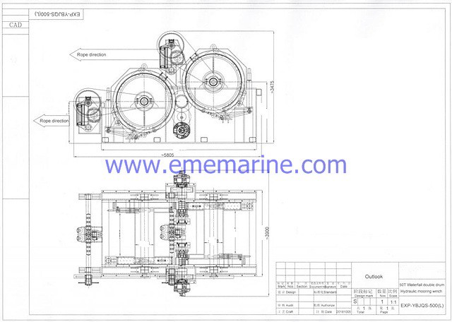 50T Diesel Engine Hydraulic double drums towing winch.jpg