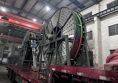 60KN hose winch has been shipped!