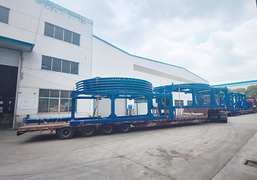 8-inch hose winch is shipped!
