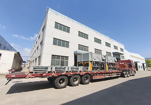 Hydraulic pump station delivery