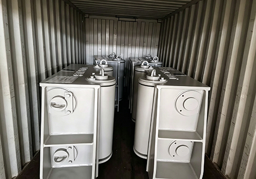 Four roller fairlead shipped
