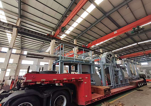 75KN electric hose winch delivered