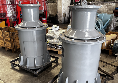 15KN electric winch shipped